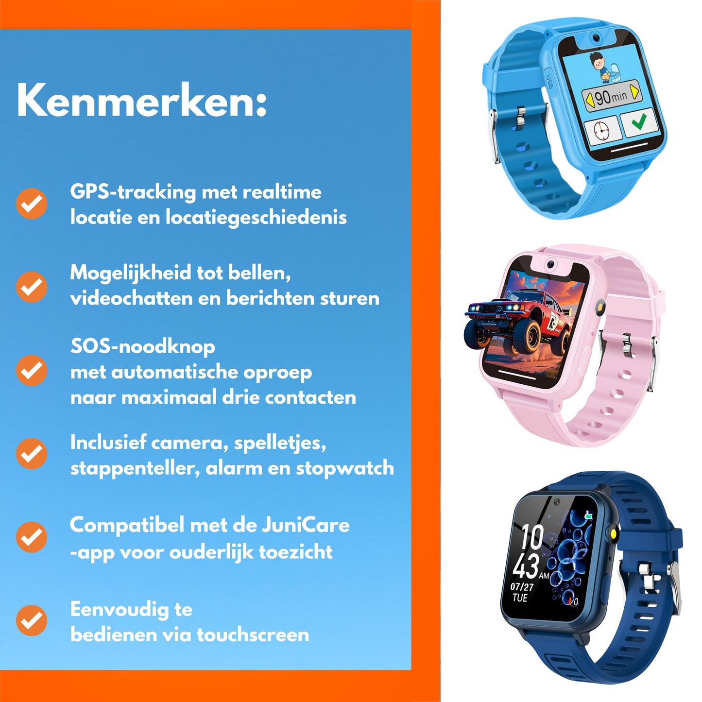 WatchMee™ Otroška ura