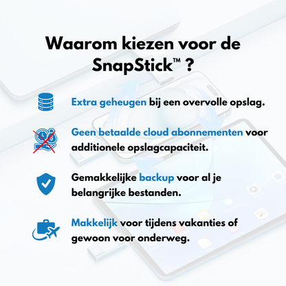 SnapStick™ Mobilna Shramba