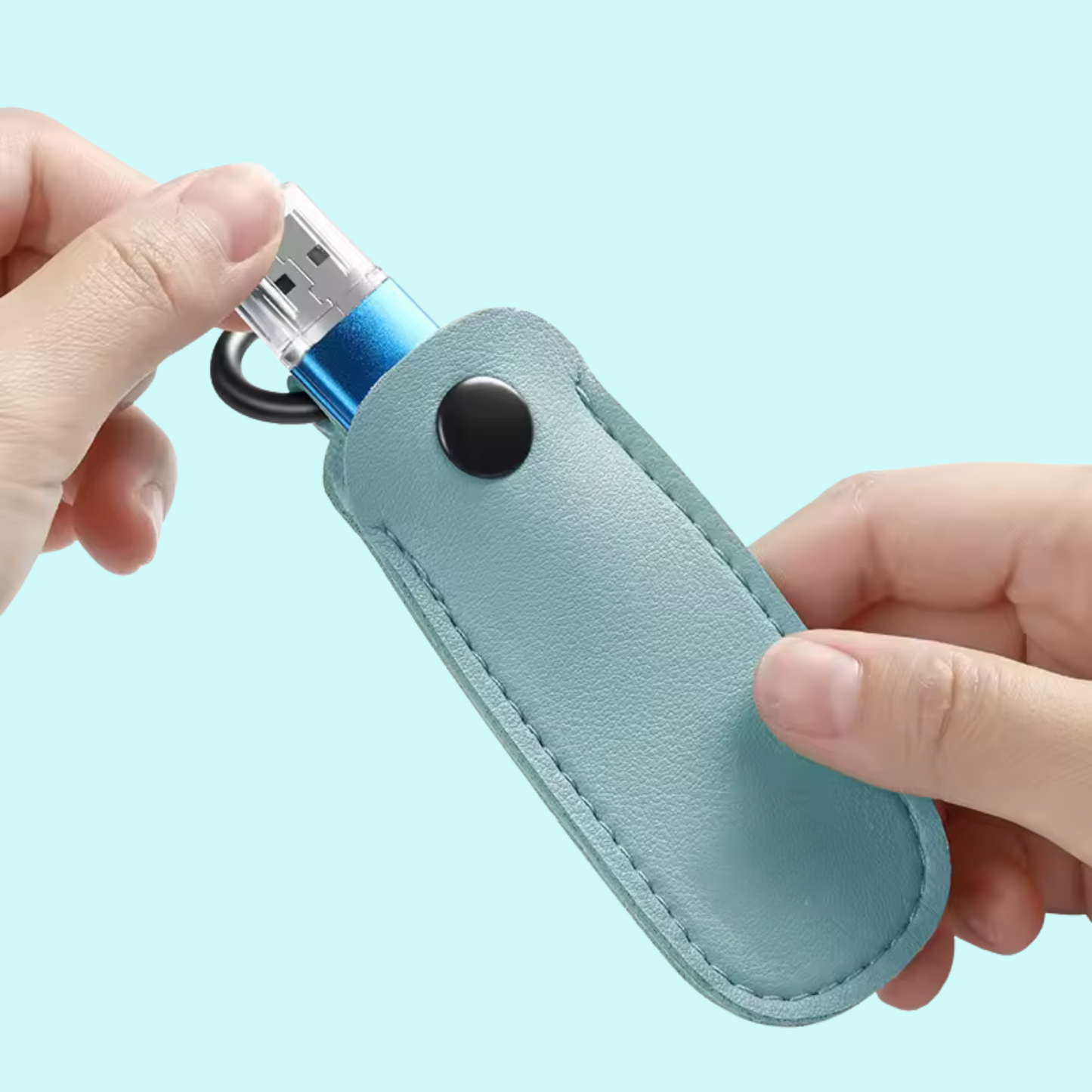 SnapCase™ – SnapStick varno shranjen